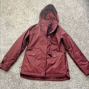 The North Face Women's Maroon Ski Jacket